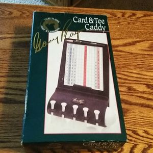 Vintage Gary Player "Card &Tee Caddy"(NIB)